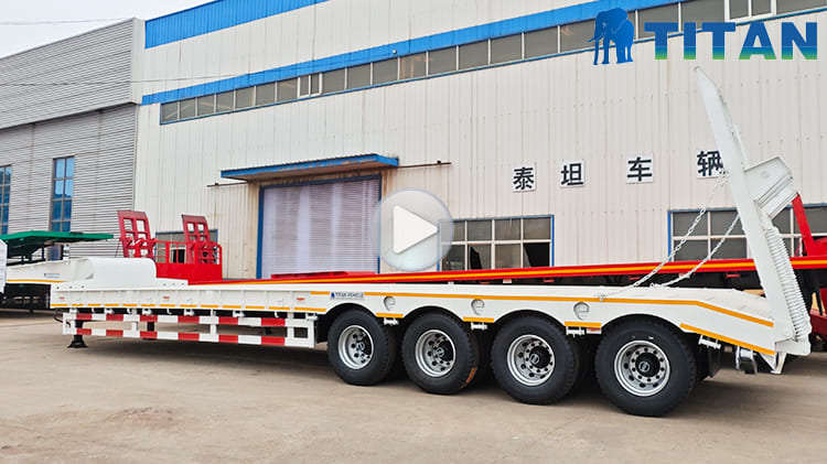 4 Axle Lowbed Trailer for Sale Near Me in Saudi Arabia Dammam