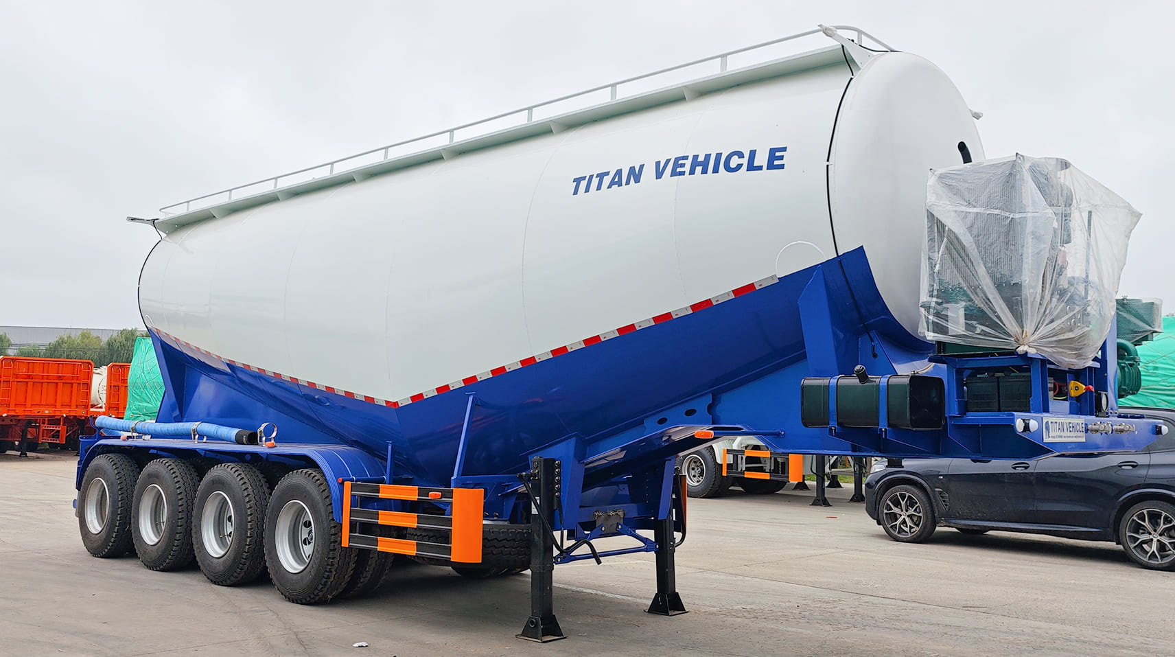 Bulk Cement Trailer | Bulk Cement Trailer Transport for Sale in Dominican