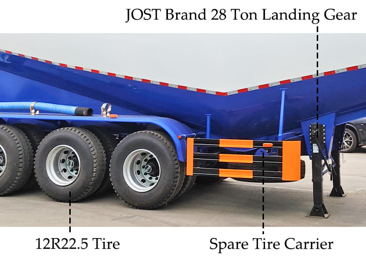 Bulk Cement Trailer | Bulk Cement Trailer Transport for Sale in Dominican