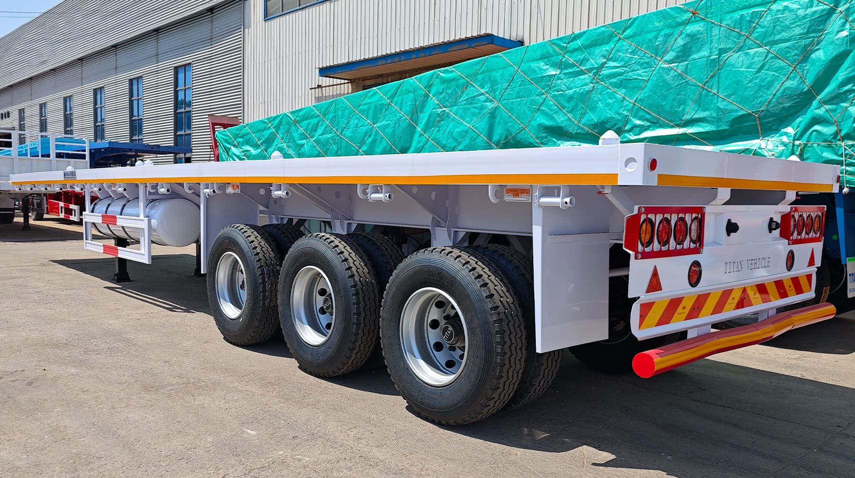 Flatbed Trailer for Sale Near Me | 40 Ft Flatbed Trailer 3 Axle in Jamaica