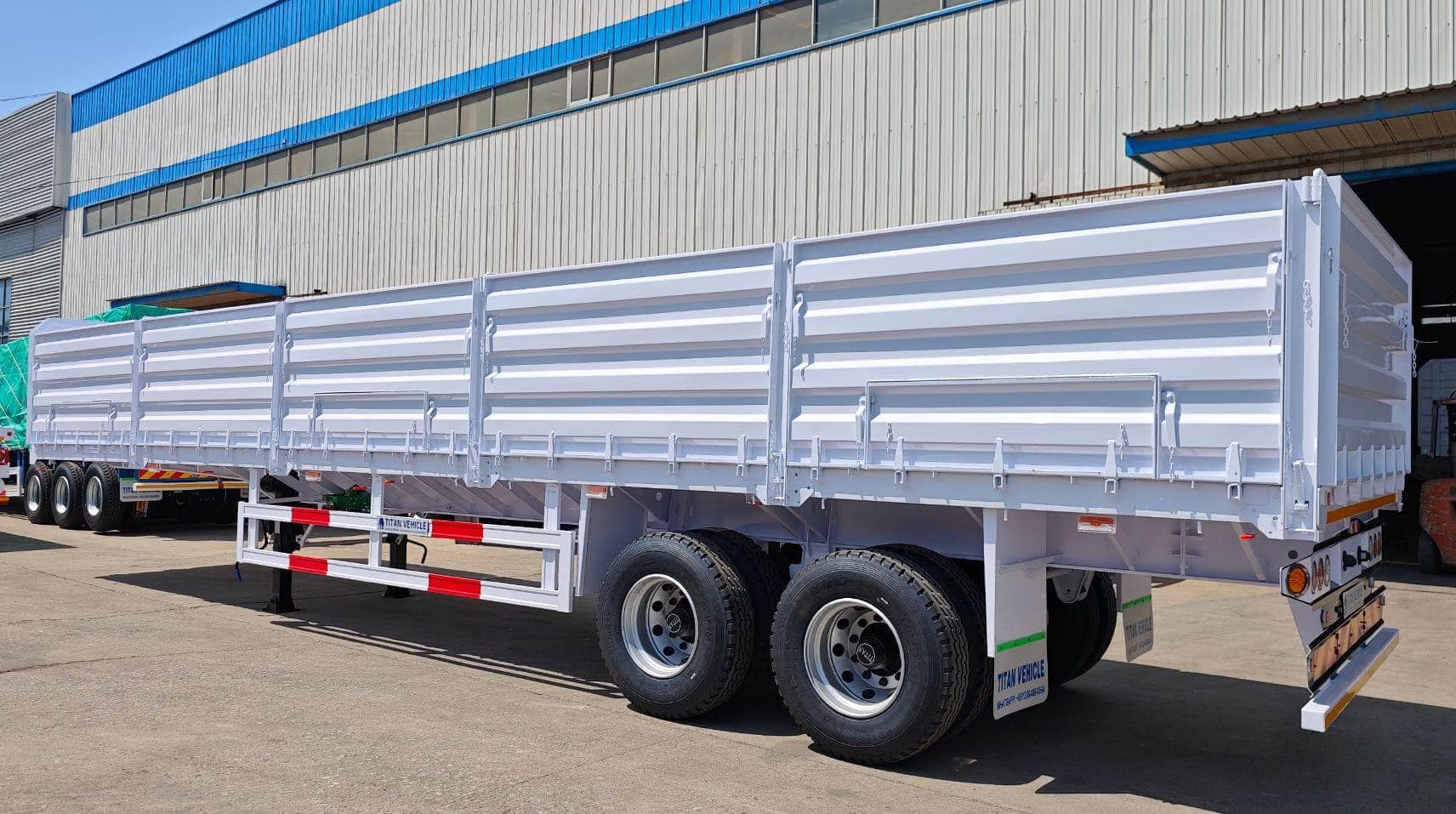 Side Wall Trailer | Flatbed Trailer with Long Side Walls for Sale in Congo