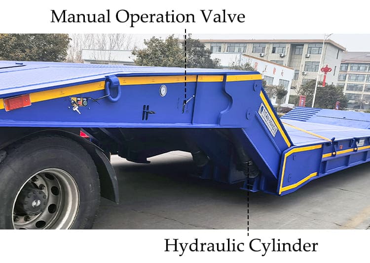 Folding Gooseneck Trailer for Sale in Burkina Faso | Folding Gooseneck Lowboy Trailers