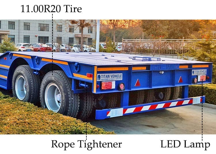 Folding Gooseneck Trailer for Sale in Burkina Faso | Folding Gooseneck Lowboy Trailers