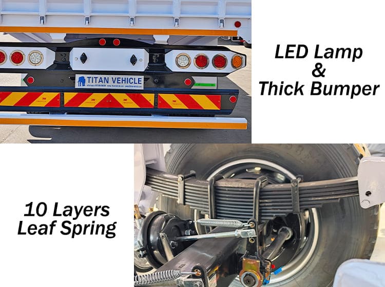 2 Axle Bulk Cargo Semi Trailer | Side Wall Flatbed Semi Trailer for Sale in Kenya