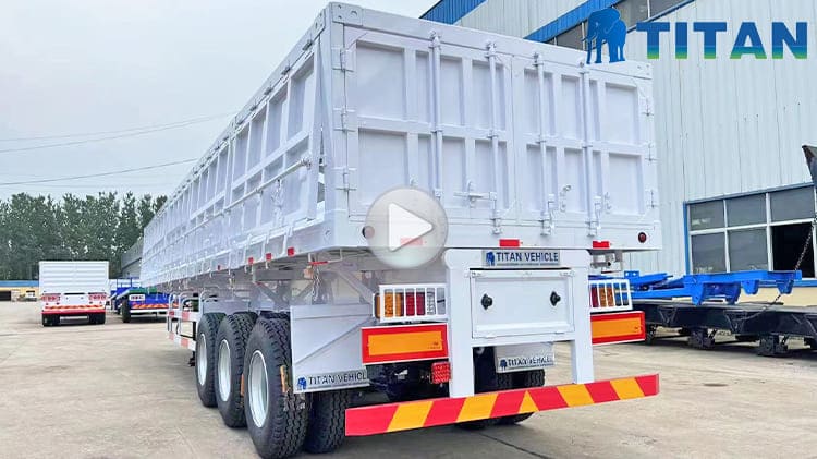 34 Ton Side Tipper Trailer for Sale in Freetown Sierra Leone