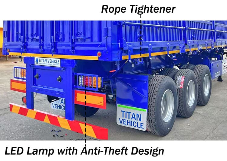 Side Dump Trailers for Sale Capacity in Tanzania Dodoma