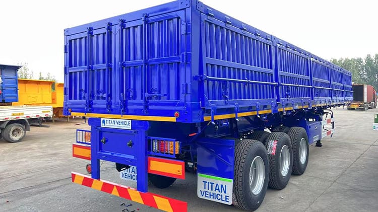 Side Dump Trailers for Sale Capacity in Tanzania Dodoma