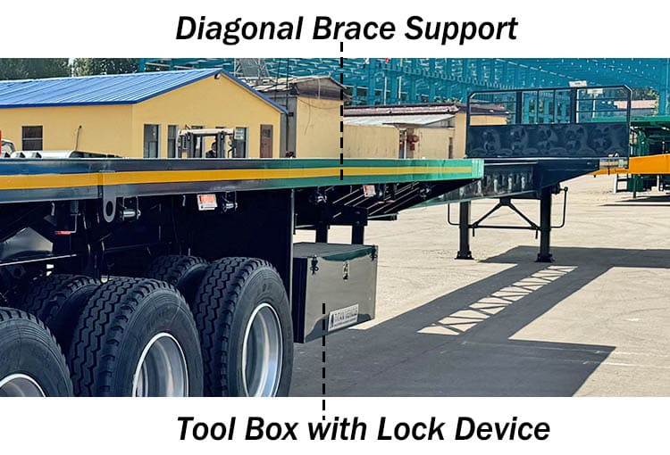 20m Extendable Semi Trailer for Sale in Philippines