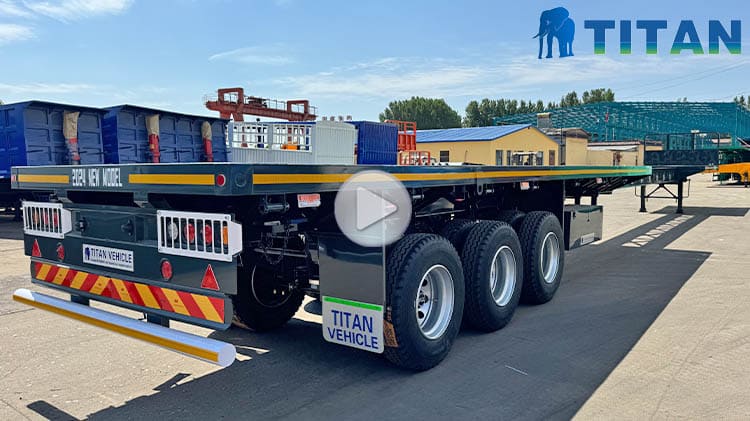 20m Extendable Semi Trailer for Sale in Philippines