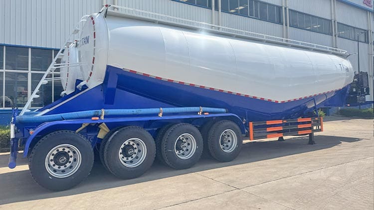4 Axle Cement Bulker Price Transporters for Sale in Dominican
