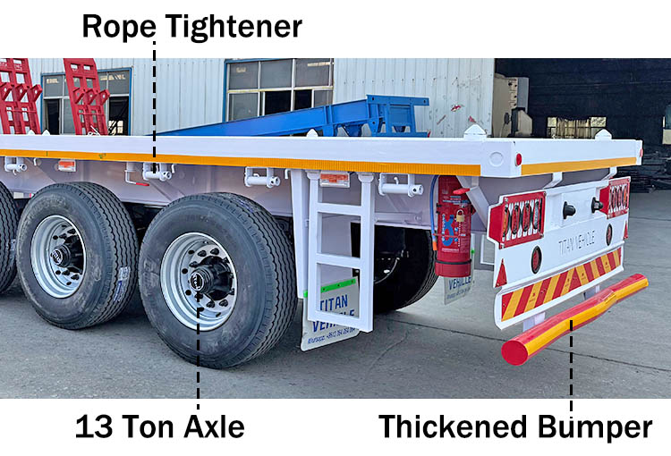 20 40 Ft Flatbed Trailer for Sale Near Me in Kenya