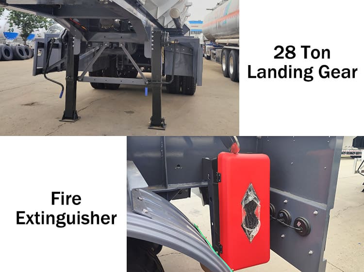 45000 Liter Fuel Tanker Trailer Manufacturers for Sale