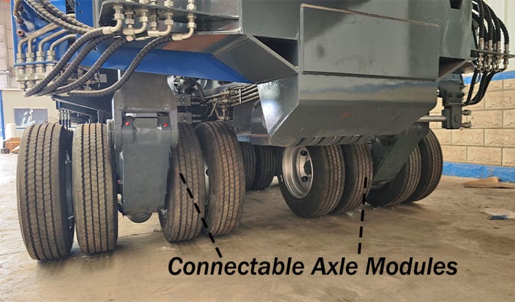 Hydraulic Goldhofer Multi Axle Trailer for Sale