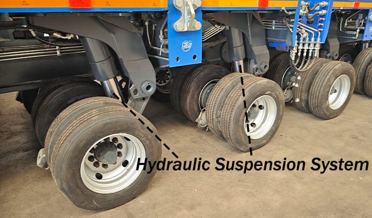 Hydraulic Goldhofer Multi Axle Trailer for Sale