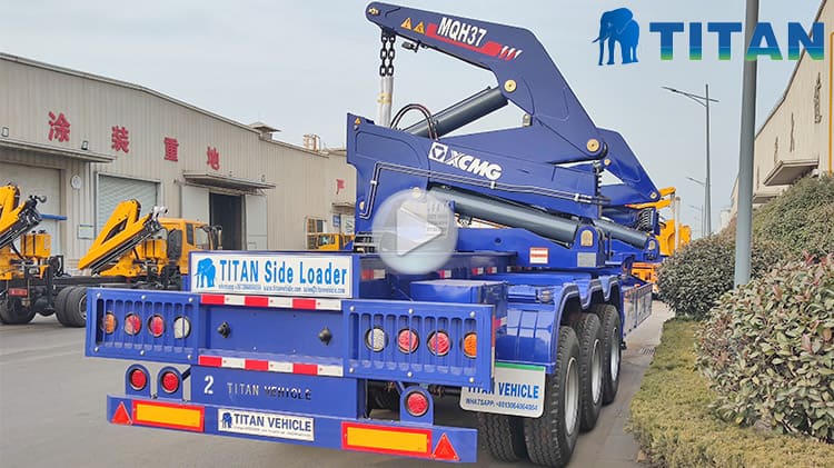 China 40Ft Container Side Loader for Sale in Papua New Papua New Guinea