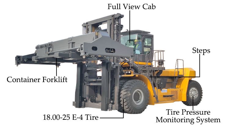 XCMG Empty Container Handler for Sale Price in Costa Rica