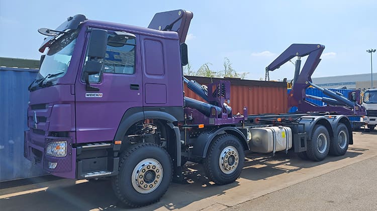 20 Ft Container Side Loader Truck for Sale in Tanzania
