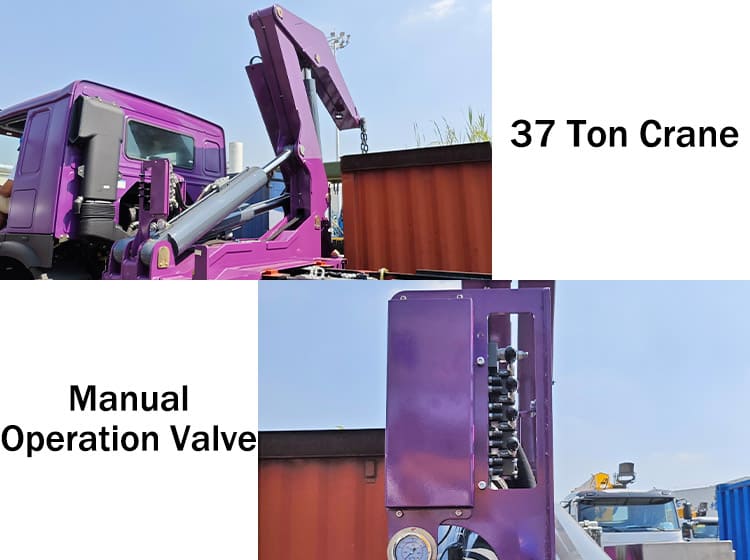 20 Ft Container Side Loader Truck for Sale in Tanzania