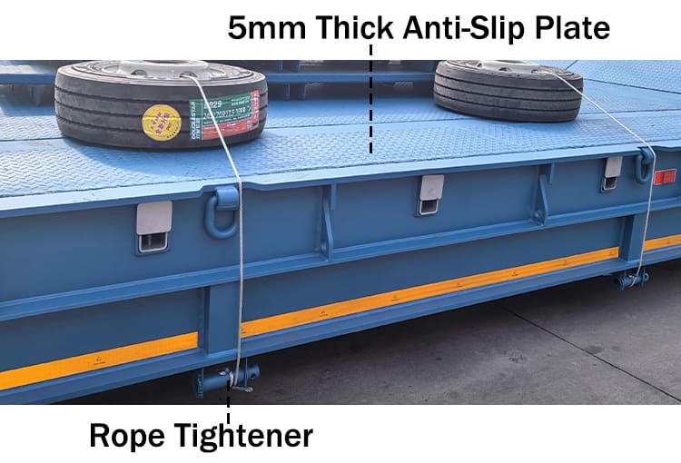 Folding Hydraulic Gooseneck Trailer for Sale in Angola