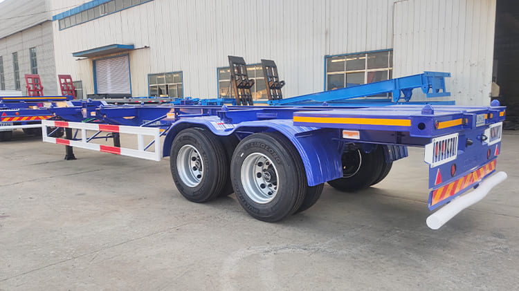 40Ft Gooseneck Skeletal Trailer for Sale in Uruguay