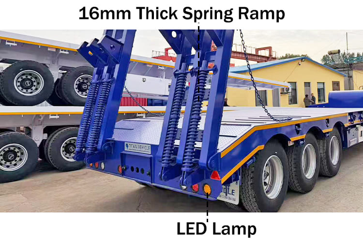 3 Axle Semi Low Bed Trailer for Sale in Togo