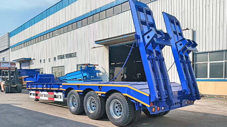 3 Axle Semi Low Bed Trailer for Sale in Togo