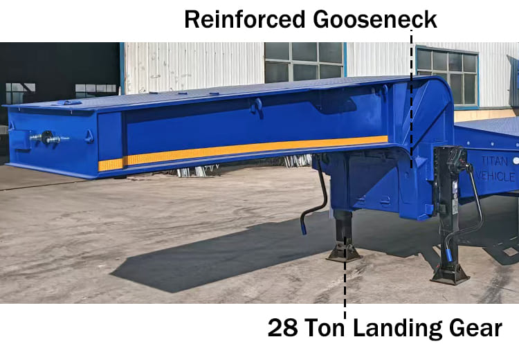 3 Axle Semi Low Bed Trailer for Sale in Togo