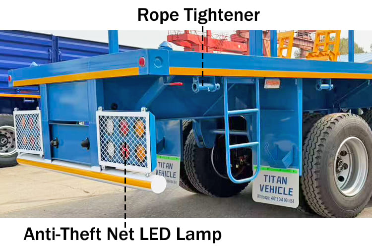 2 Axle 40 Ft Flatbed Trailer for Sale in Philippines