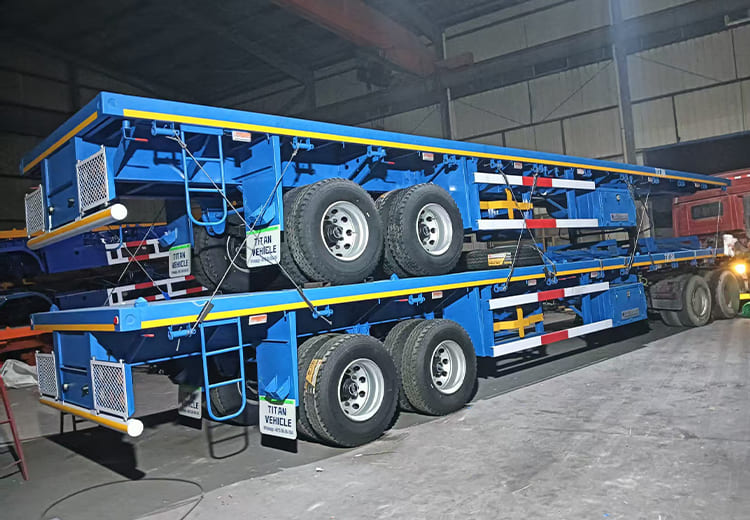 2 Axle 40 Ft Flatbed Trailer for Sale in Philippines