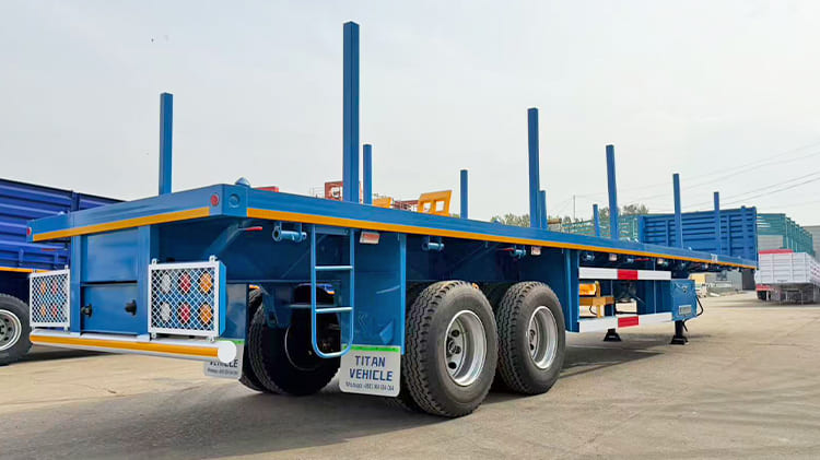 2 Axle 40 Ft Flatbed Trailer for Sale in Philippines