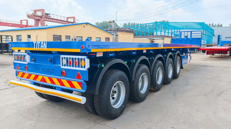 48 Ft Flatbed Trailer for Sale Near Me in Côte d'Ivoire