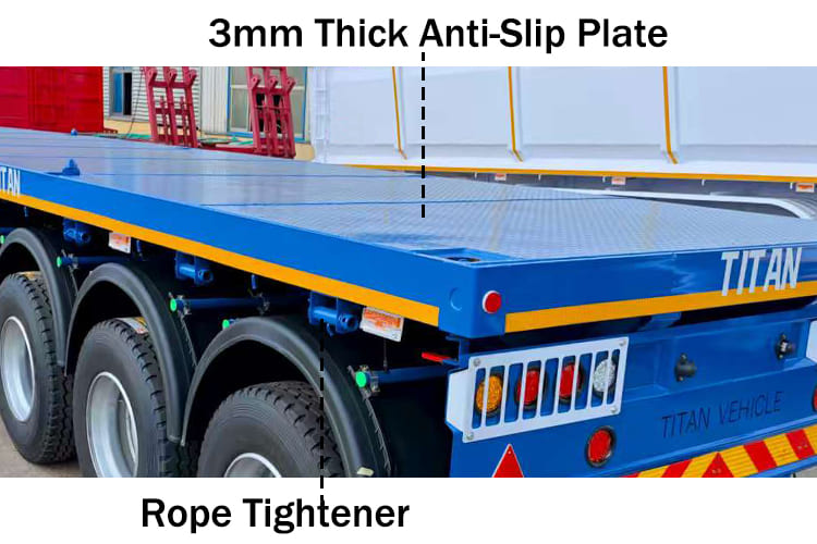 48 Ft Flatbed Trailer for Sale Near Me in Côte d'Ivoire