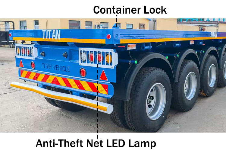 48 Ft Flatbed Trailer for Sale Near Me in Côte d'Ivoire