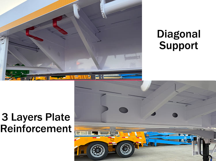 2026 New 40 Ft Flatbed Trailers for Sale in Tanzania
