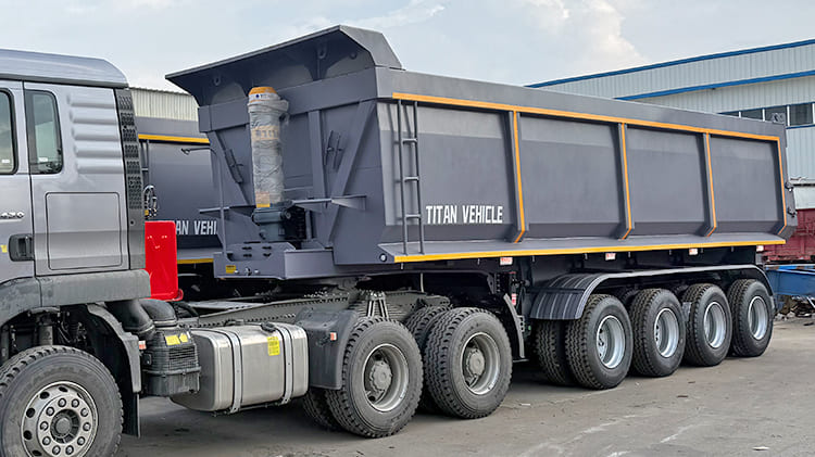 Hydraulic Tractor Tipper Trailer for Sale in Senegal