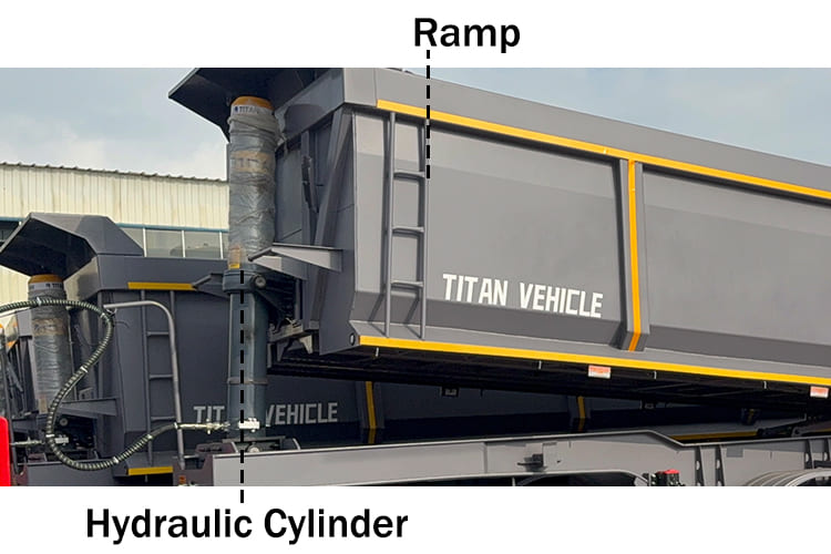 Hydraulic Tractor Tipper Trailer for Sale in Senegal