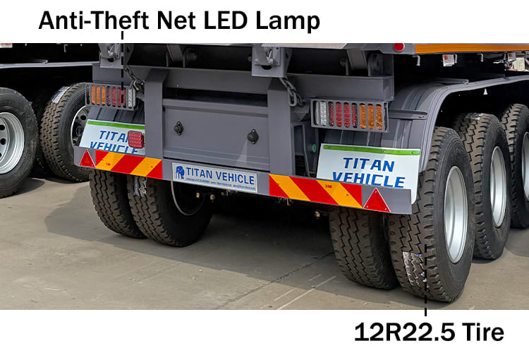 Hydraulic Tractor Tipper Trailer for Sale in Senegal