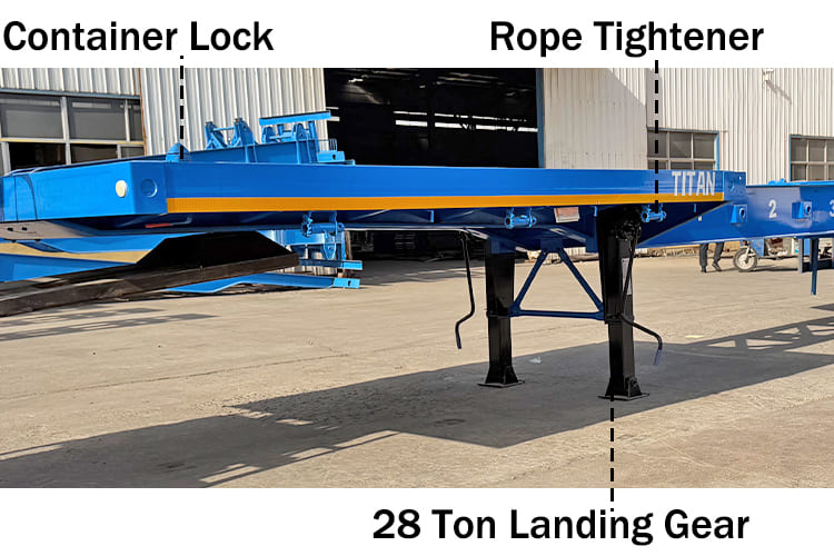 3 Axle Extendable Flatbed Trailer for Sale in Guyana