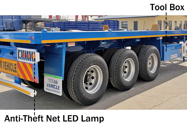 3 Axle Extendable Flatbed Trailer for Sale in Guyana