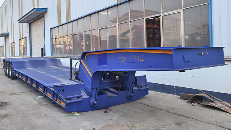80 Ton RGN Lowboy Trailer for Sale in Nigeria