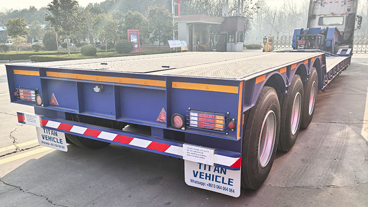 80 Ton RGN Lowboy Trailer for Sale in Nigeria