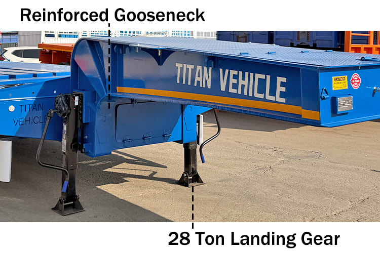 Tri Axle Low Loader Trailer for Sale in Namibia