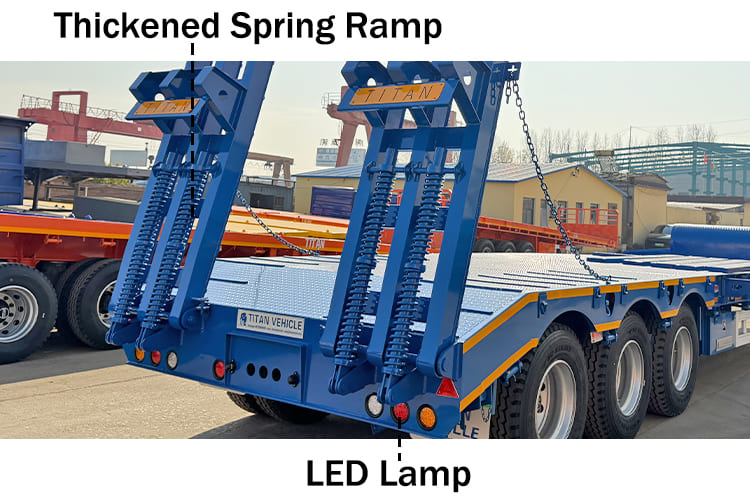 Tri Axle Low Loader Trailer for Sale in Namibia