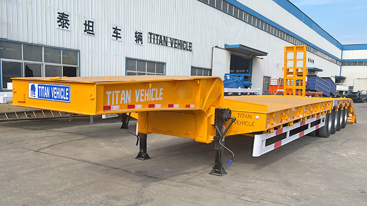 4 Axle Low Loader Trailer for Sale in Senegal