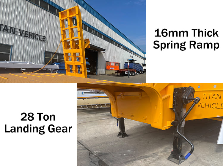 4 Axle Low Loader Trailer for Sale in Senegal