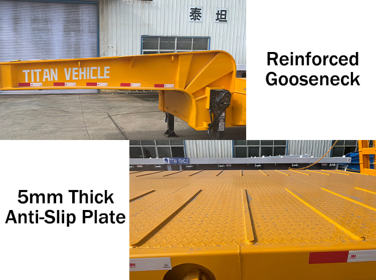 4 Axle Low Loader Trailer for Sale in Senegal