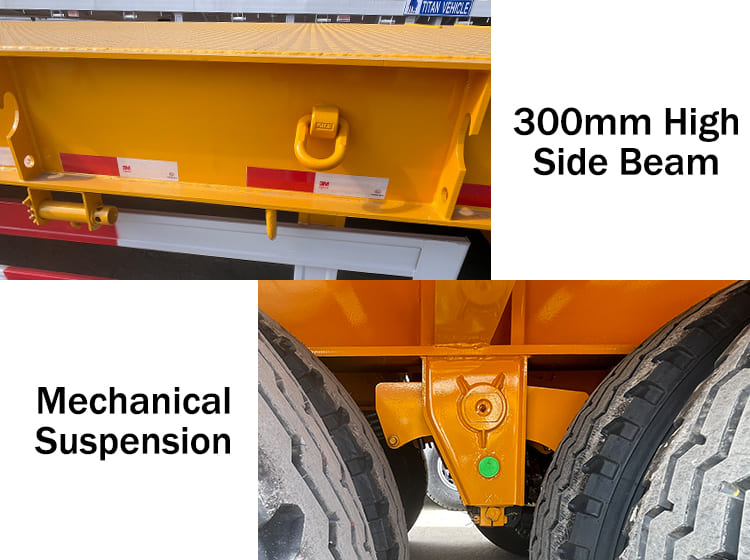 4 Axle Low Loader Trailer for Sale in Senegal