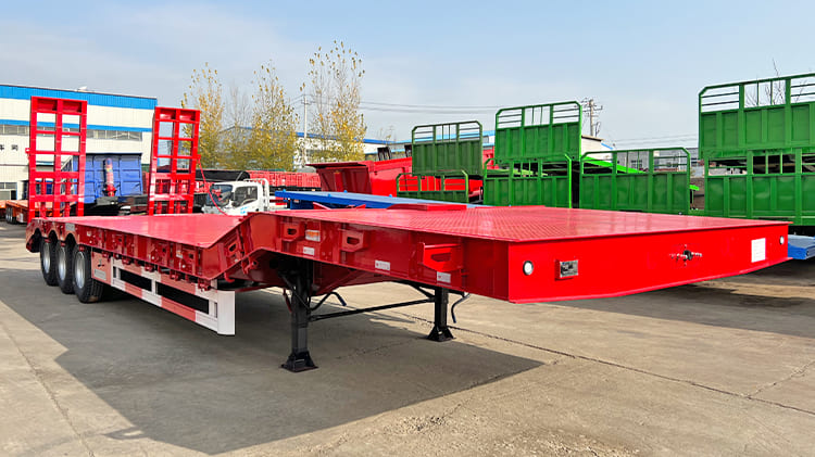 Tri Axle Low Loader Trailer for Sale in Guinea