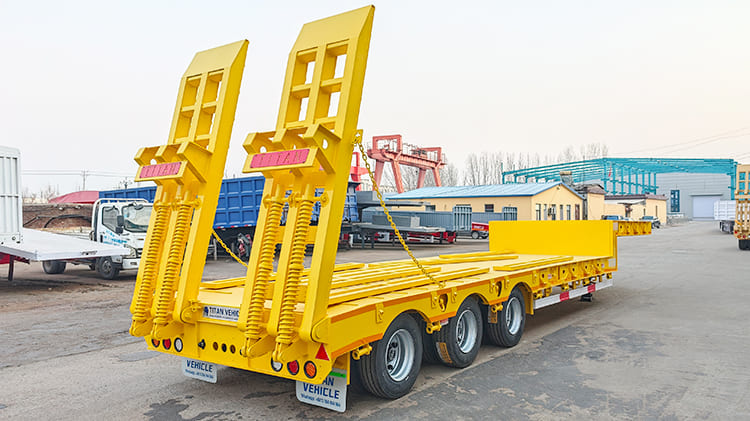 3 Axle Low Bed Trailer for Sale Manufacturers in Saudi Arabia