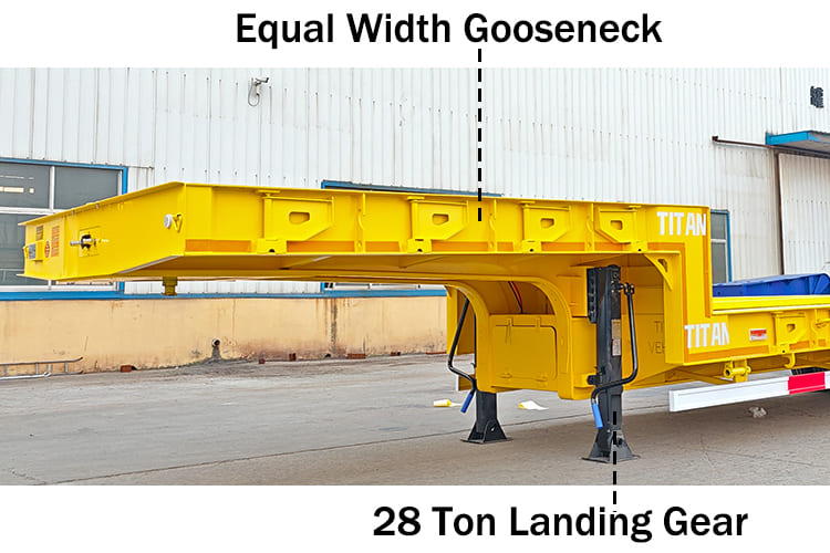 3 Axle Low Bed Trailer for Sale Manufacturers in Saudi Arabia